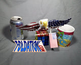 wildly patriotic bird