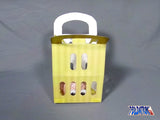 Hard Friend carrying box with hard friend peeking out