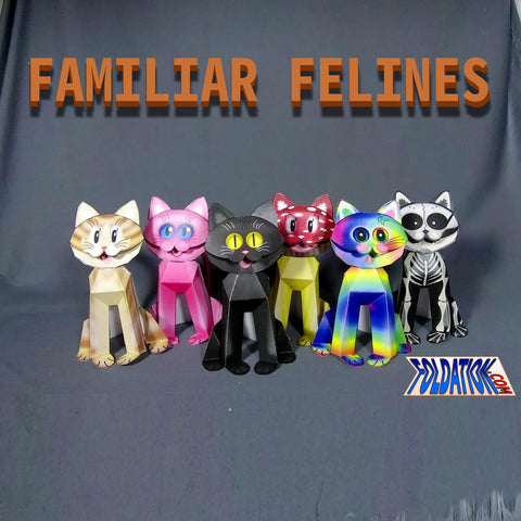 Familiar Felines - Cat set No.1